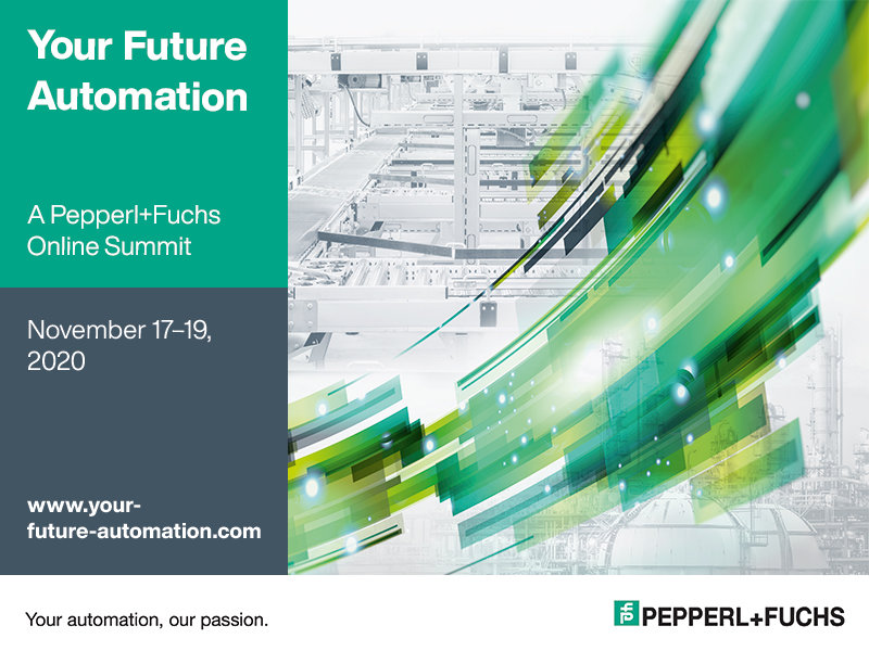 Pepperl+Fuchs Is Continuing Its Digital Event Series and Invites You to Its Second Online Summit